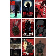 Rollas Store Jin Roh The Wolf Brigade Fotokart 9 Adet Kesilmiş 8*6 cm Pvc Kaplı Süper Hd Kaliteli Baskılı