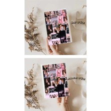 Blackpink Defter A5 Boyutu Düz Çizgisiz 24 Sayfa Hediyelik Özel Tasarım Defter