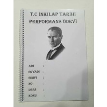 T.c Inkılap Tarihi Performans Ödev Dosyası 20 Sayfa Proje Ödevinizi Içine Yazacağınız Hazır Dosya