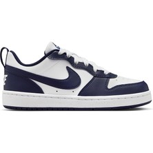 Nike IQ2722 Nike Court Borough Low Next Bloom Lacivert Unisex Spor Ayakkabı