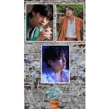 V Bts Poster Seti 3 Adet A3 Boyutu 30*42 cm 200 gr Kuşe Kağıt Parlak Poster Seti