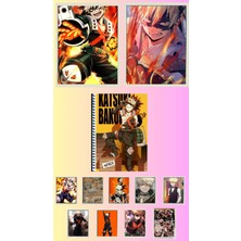 Bakugou Katsuki Poster A3 ,2 Adet Defter A4 1ADET , Fotokart 9 Adet