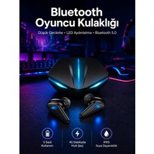 OtoTech Kablosuz Bluetooth Bağlantılı Kulaklık ve Dokunmatik Ekran Akıllı Saat Arama Cevaplama