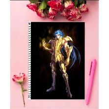 Fbn Store Kanon Anime Defter   Özel Tasarım A5 Boyutu 15*21 cm Telli Çizgisiz Defter