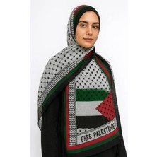 ALDAIYR Filistin Puşi Desen Uzun