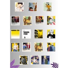 Banana FISH18 Adet Fotokart 9*6 cm Kesilmiş Hd Kaliteli Pvc Kaplı
