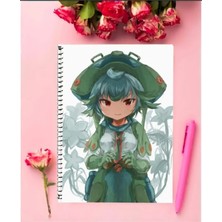 Made In Abyss (Made In Abyss ) Anime Defter   Özel Tasarım A4 Boyutu 21*29 cm Telli Çizgisiz