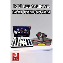 M Merc Giyim Gamer Oyuncu Seti Bluetooth Kulaklık Ucuz Kaliteli Yeni Nesil Akıllı Saat