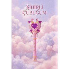 Farbu Oyuncak Kelebek Tasarımlı Sesli ve Işıklı 30 cm Boyutunda Eğlenceli Oyuncak Sihirli Değnek