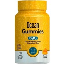 Ocean Gummies D3 K2 Vitamini 60 Adet