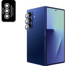IPG Samsung Galaxy Z Fold 7 Için IPG ProLENS Kamera Lens Koruyucu Elmas Taş Çerçeveli, Kırılmaz Cam