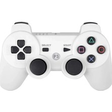 AyrStore Buğz Beyaz Wireless Joystick Hızlı Şarj Özellikli Playstation 3 Uyumlu 1 Yıl Garantili