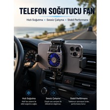 Stylmenplus Telefon Soğutucu Fan Aktif Soğutma Sistemi ile Güçlü Performans