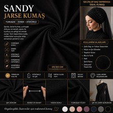 Simline Sandy Jarse Kumaş Gelin Başı Türban Tasarımları