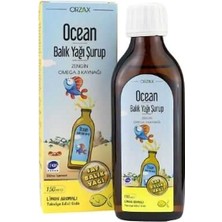 Ocean Omega 3 Limonlu Balık Yağı Şurubu 150 ml - Eski Ambalaj