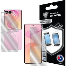 Samsung Galaxy Z Flip 8 (Iç Dış Ekran ve Arka Kapak) Için Ipg Hydrogel (Ince Tpu) Koruyucu
