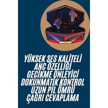 Stylmenplus Profesyonel Tws Işıklı Kablosuz Bluetooth Kulaklık Oyuncu Kulaklığı Yeni Nesil