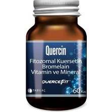 Quercin Fitozomal Kuersetin Bromelain Vitamin ve Mineral 60 Kapsül