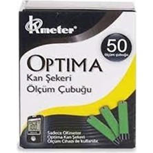 Optima Kan Şekeri Ölçüm Çubuğu 50 Adet