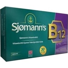 Sjomann's B12 Çiğnenebilir Jel 30 Tablet