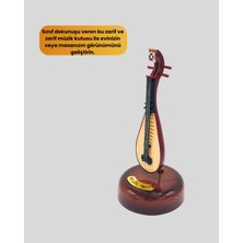 Stylmenplus Enstrüman Figürlü Melodi Çalan Dekoratif Müzik Kutusu