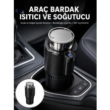 Stylmenplus Isıtma Soğutma Özellikli Araç Bardaklığı Çakmak Girişli Akıllı Yeni Nesil