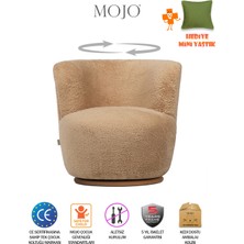 Mojo Kiwi Twist Döner Ayaklı Çocuk Koltuğu Vizon