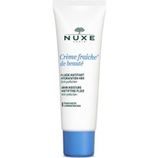 Nuxe Creme Fraiche De Beaute Fluide Matıfıant Hydratation 48 Saat Nemlendirici Matlaştırıcı Bakım Emülsiyonu 50 ml