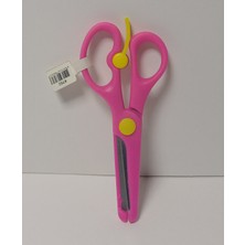 Düzey Gıpta Çocuk Makası Küt Uç Tüm Plastik Gövde K702 Pembe
