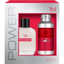 Rebul Power For Men Gift Set - Parfüm 50 ml + Deodorant 150 ml