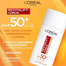 L'Oréal Paris L'oreal Paris Revitalift Clinical Leke Karşıtı Güneş Koruyucu Yüz Kremi SPF50 50 ml