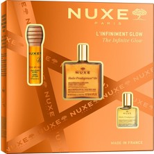 Nuxe Huile Prodigieuse Or Set - Kuru Yağ 50 ml + Reve De Miel Dudak Balı + Huile Prodigieuse 10 ml