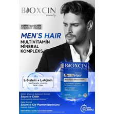 Bioxcin Mens Hair 30 Tablet - L Arginin Biotin Saw Palmetto L Carnitine Çinko L Sistein Keratin Bakır Iyot.