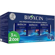 Bioxcin Quantum Yağlı Saçlar Için Şampuan 300 ml 3'lü Paket