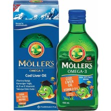 Möllers Omega-3 Balık Yağı Şurubu Tutti Frutti 150 ml