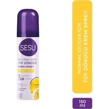 Sesu Normal Ciltler Için Tüy Dökücü Krem Sprey 150 ml