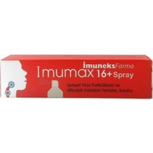 Imuneks Farma Imumax 16+ 30 ml Boğaz Spreyi