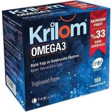 Krilom Omega-3 100 Yumuşak Kapsül