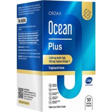 Ocean Plus 1200 Mg 50+50 Softjel Kapsül - 1 Alana 1 Hediye