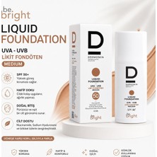 Dermoskin Be Bright Likit Fondöten Medium SPF50 33 ml