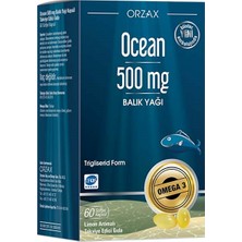 Ocean Omega 3 Balık Yağı 500 Mg 60 Kapsül