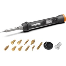 Empressco WX744.9 Makerx 20VOLT Profesyonel Dijital Lehim Tabancası + 12 Aksesuar (Akü Dahil Değildir)