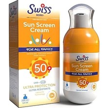 Swiss Bork Leke Karşıtı Güneş Kremi SPF50+ 100 ml