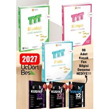 ÜçDörtBeş Yayınları 345 Yayınları 2027 Tyt Fen Bilimleri (Fizik–kimya–biyoloji) Seti + 96 Tyt Deneme Hediyeli