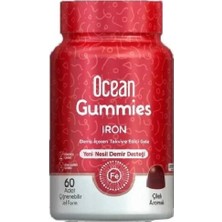 Ocean Gummies Iron Demir 60 Çiğnenebilir Jel