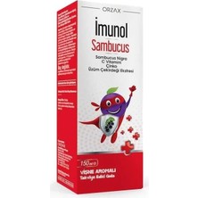 Orzax Imunol Sambucus Şurup 150 ml