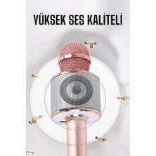 OtoTech Taşınabilir Bluetooth Karaoke Mikrofon: Hafıza Kart Girişli, Etkileyici Performans
