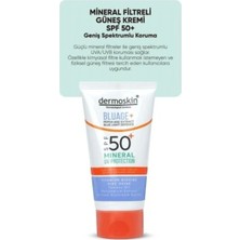 Dermoskin Mineral UV Protection Krem SPF50+ Hassas Ciltler İçin 50 ml Yüz Koruma Kremi