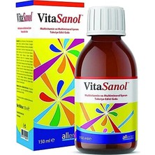 Allergo Vitasanol Multivitamin Multimineral Şurup 150 ml