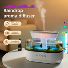 Empressco Mini LED Işıklı Buhar Makinesi Aroma Difüzör Hava Nemlendirici – Ferahlık, Işık ve Müzik Bir Arada!